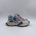 Sneakers rosa azzurro e oro 6F033 2013 CLJD 