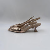 Sandalo con paillettes RJ513 PELLE JEANNOT 