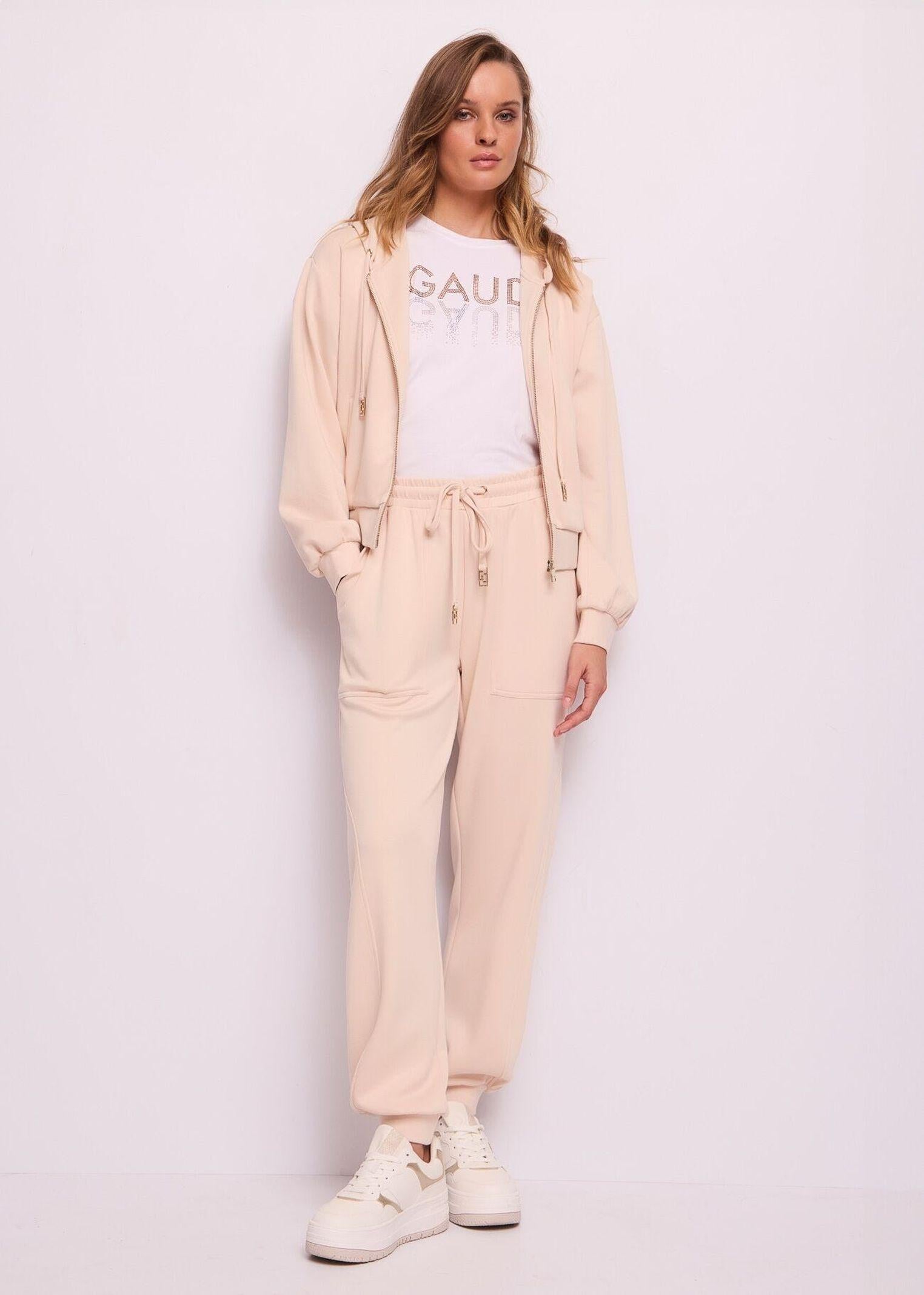 Pantalone jogging con coulisse logata - Gaudi 511BD24006 3216 GAUDI' 