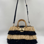 Borsa Riad Basket Frange - Rue Madam Paris RIADFRINGESBASKET FRANGENERO RUE MADAM PARIS 