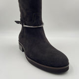 Stivale con dettaglio equestre 2904 MORO OFELIA 
