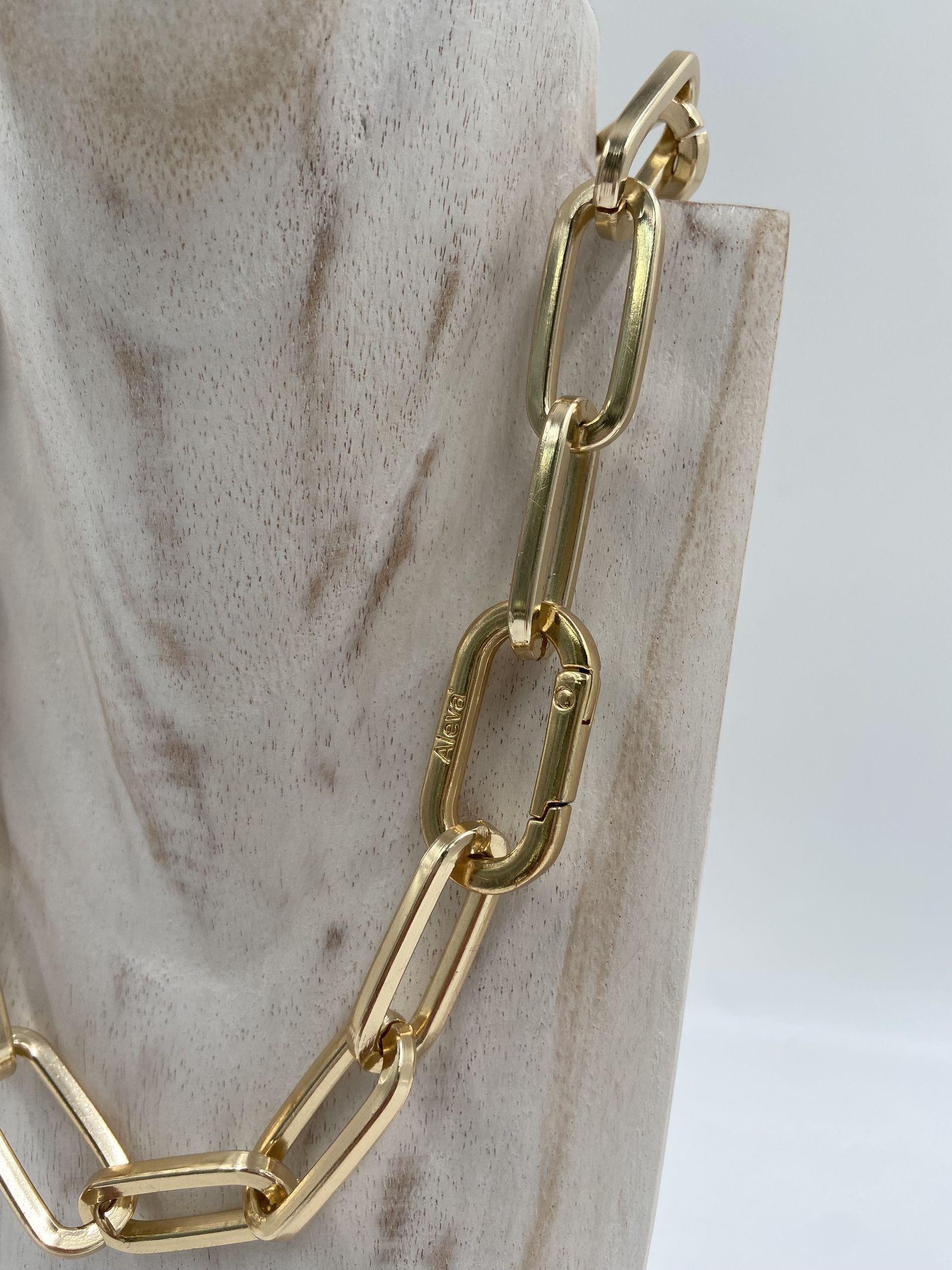 Collana Vulcano Oro corta - Alevà VULCANO45CM ORO ALEVA' 