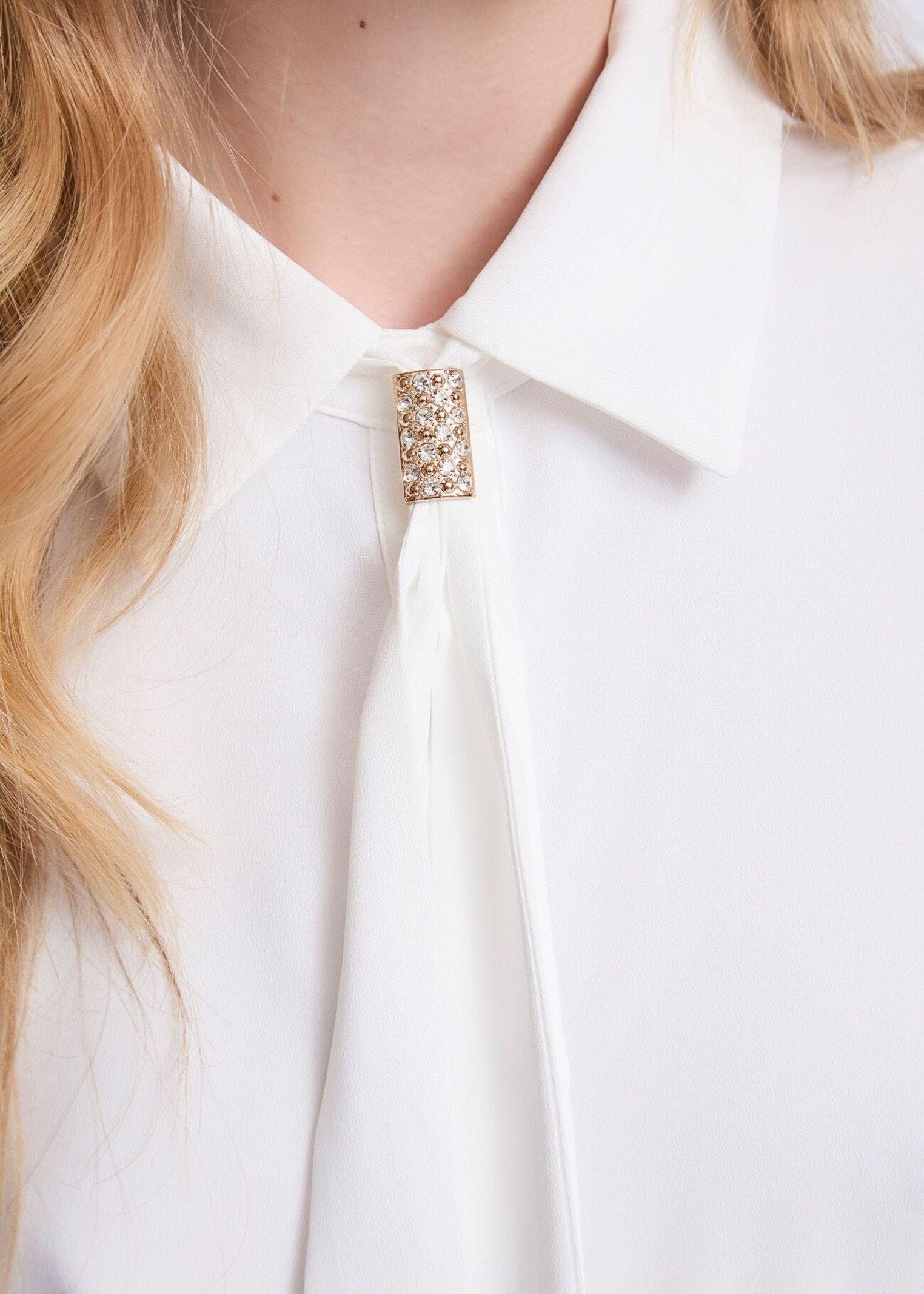 Camicia con foulard - Gaudi 521FD45008 2101 GAUDI' 
