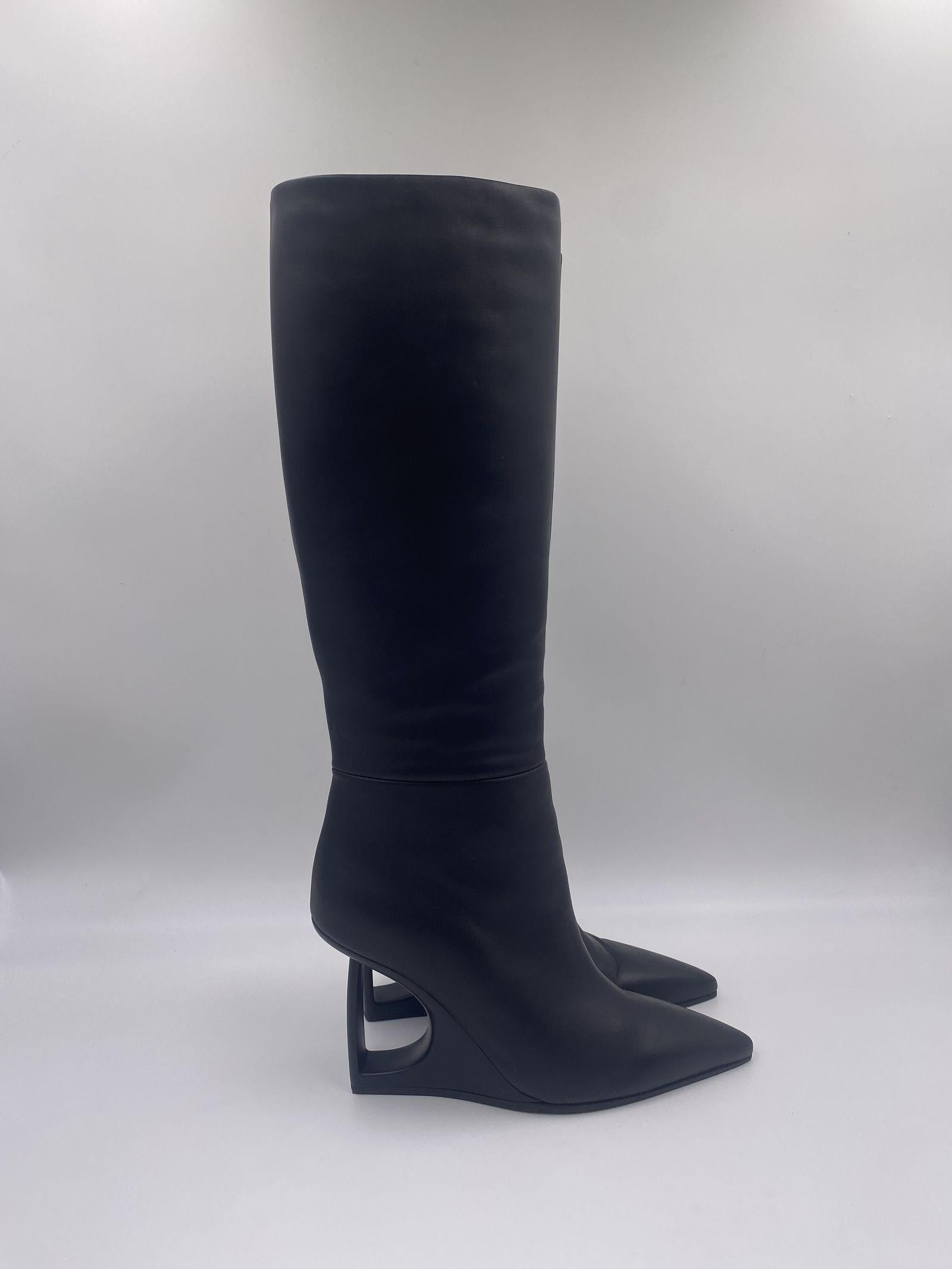 "D" Cuissardes stivale nero 1F2508D 101 VIC MATIE' 