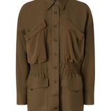 Giacca camicia leggera con tasche