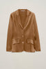Giacca monopetto in satin