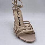 Sandalo tacco strass