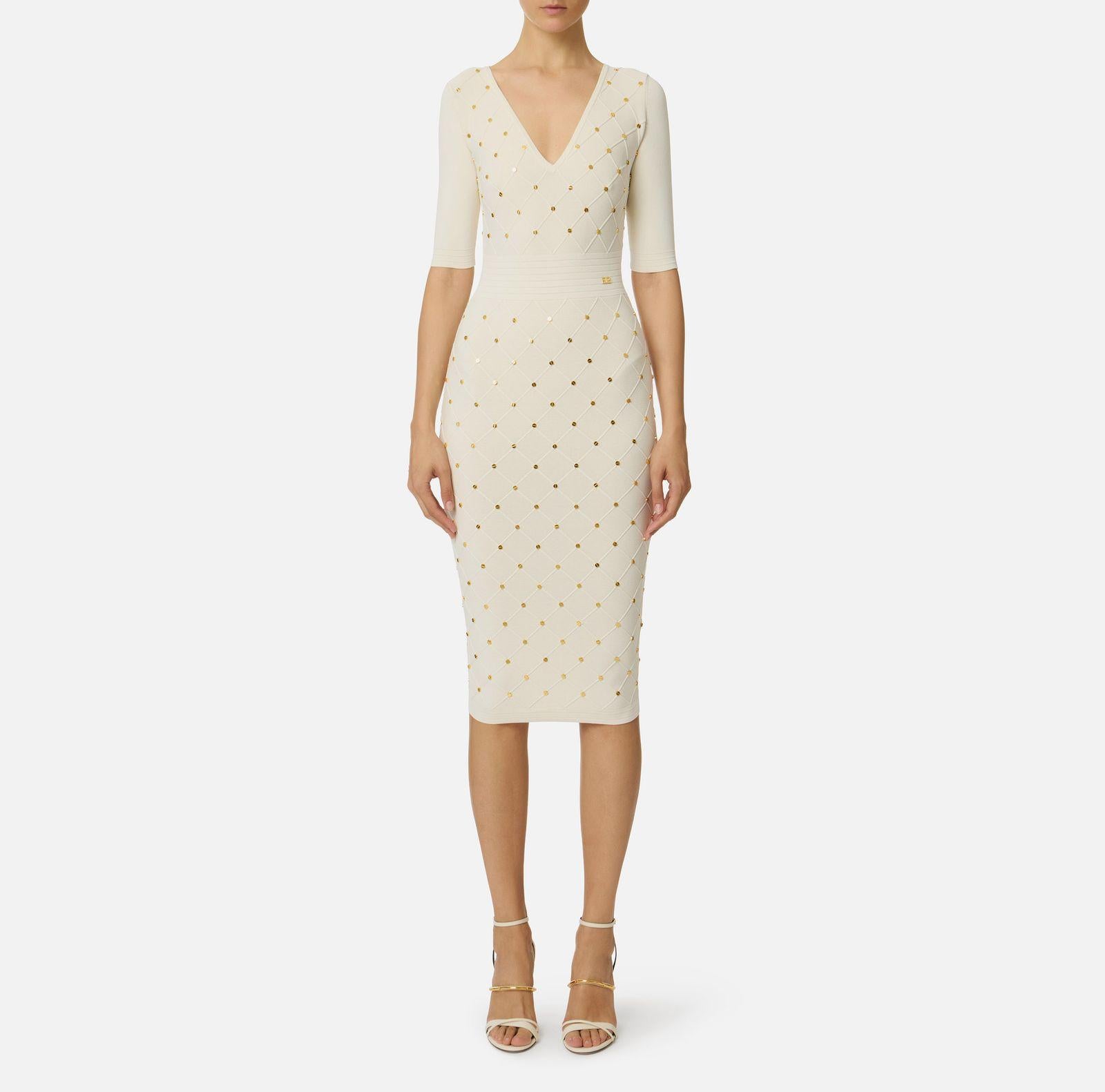 Abito in maglia AM26S57E2 DZ9 ELISABETTA FRANCHI 