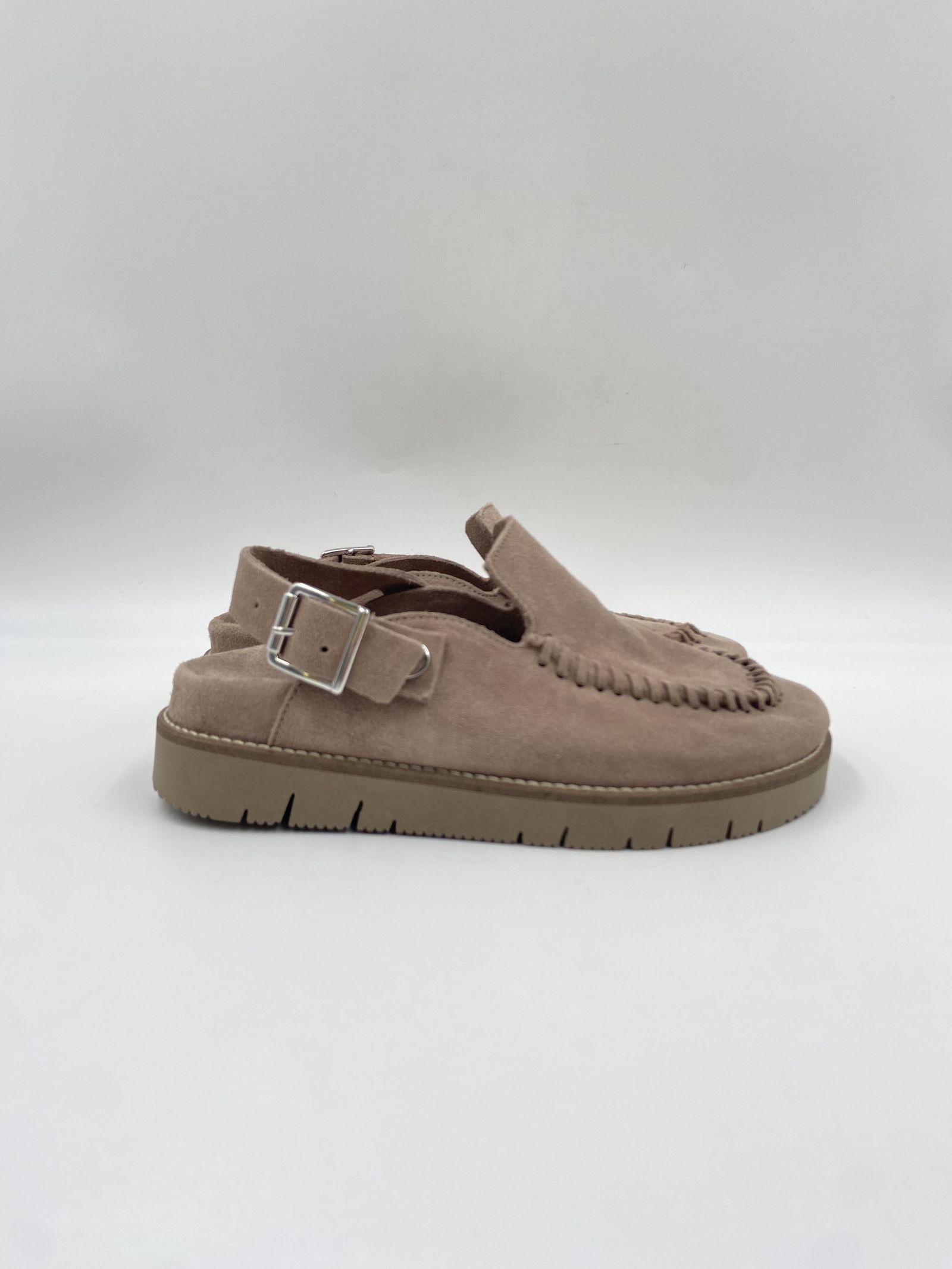 Sandalo Cassie Suede - Patrizia Bonfanti CASSIESUEDE TORTORA PATRIZIA BONFANTI 