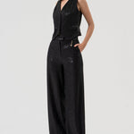 Pantalone palazzo con strass FQ25WV3001W815R9 053 FRACOMINA 