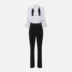 Tuta con papillon - Elisabetta Franchi TU05656E2 221 ELISABETTA FRANCHI 