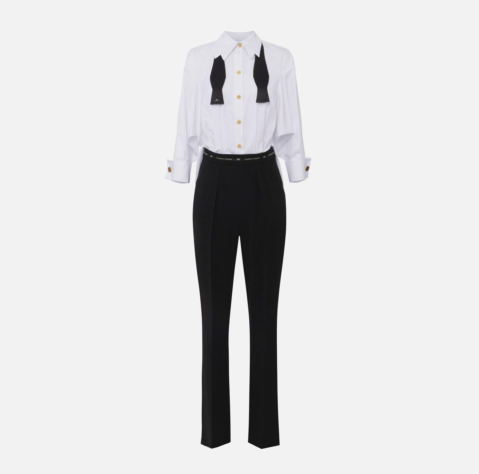 Tuta con papillon - Elisabetta Franchi TU05656E2 221 ELISABETTA FRANCHI 
