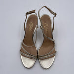 Sandalo con tacco a stiletto 1959 ORO OFELIA 