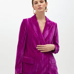 Giacca in velluto con fiore MF2502009 022 MAITE 