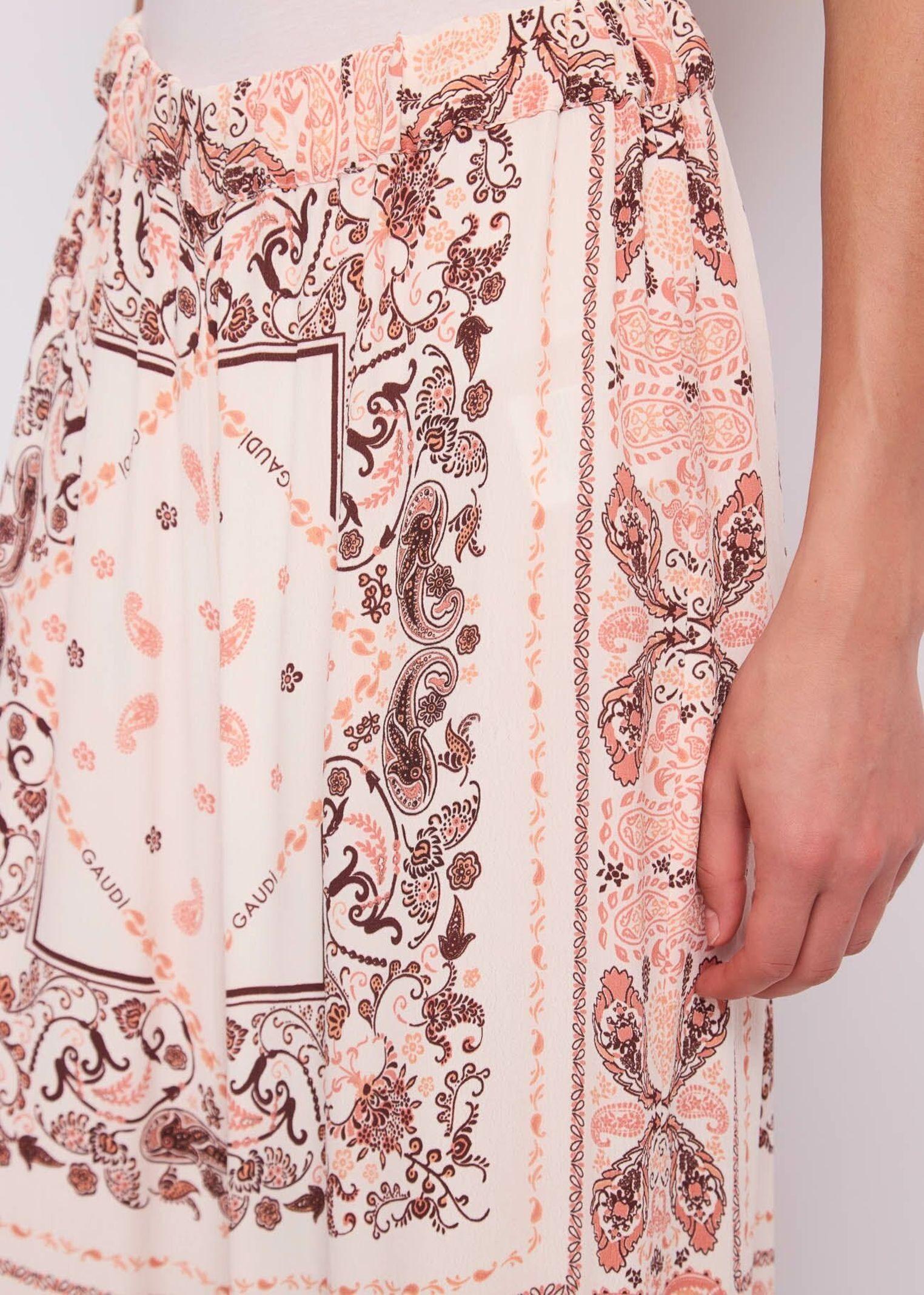 Pantalone stampa paisley - Gaudi 611FD25001 61102801 GAUDI' 