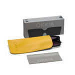 Occhiale da sole Roma OK040BK GRIGIO OKKIA 