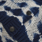 Cardigan tie-dye handmade B42010 B4210 ROBERTO COLLINA 