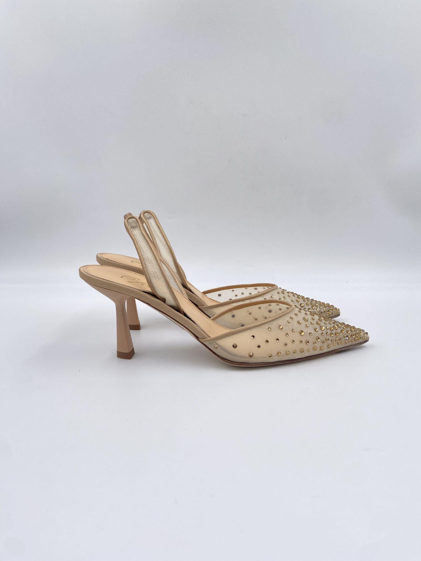 Slingback con perline - Ofelia 3048 NUDE OFELIA 