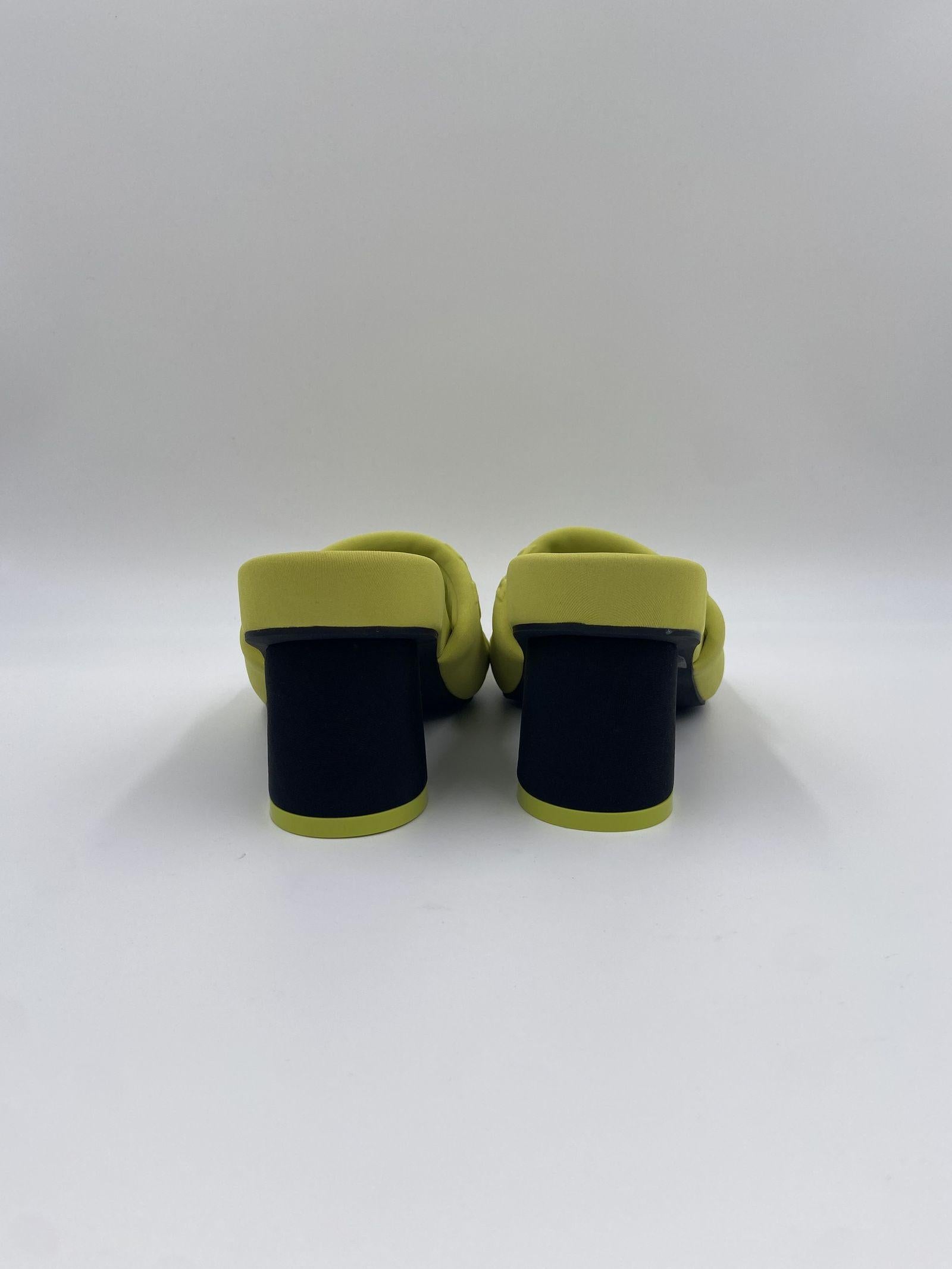 Sandalo in lycra con logo 1E1750D _E22E220200 VIC MATIE' 