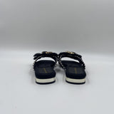 Sandalo rigato fiocco gioiello LS2605051 20N LOLA 