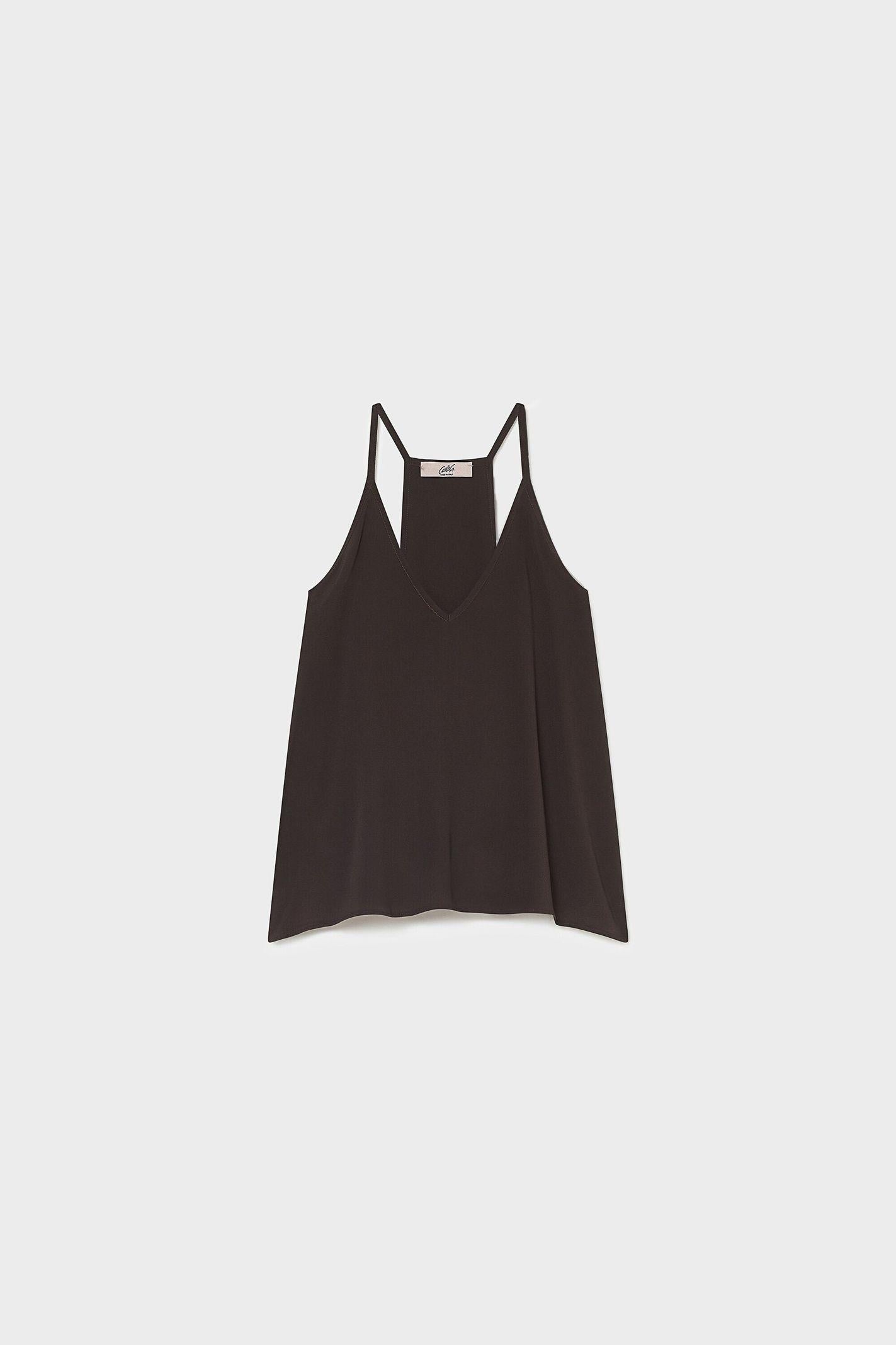 Top in crepe de chine - Carla G VAEM13D6 09 CARLA G. 