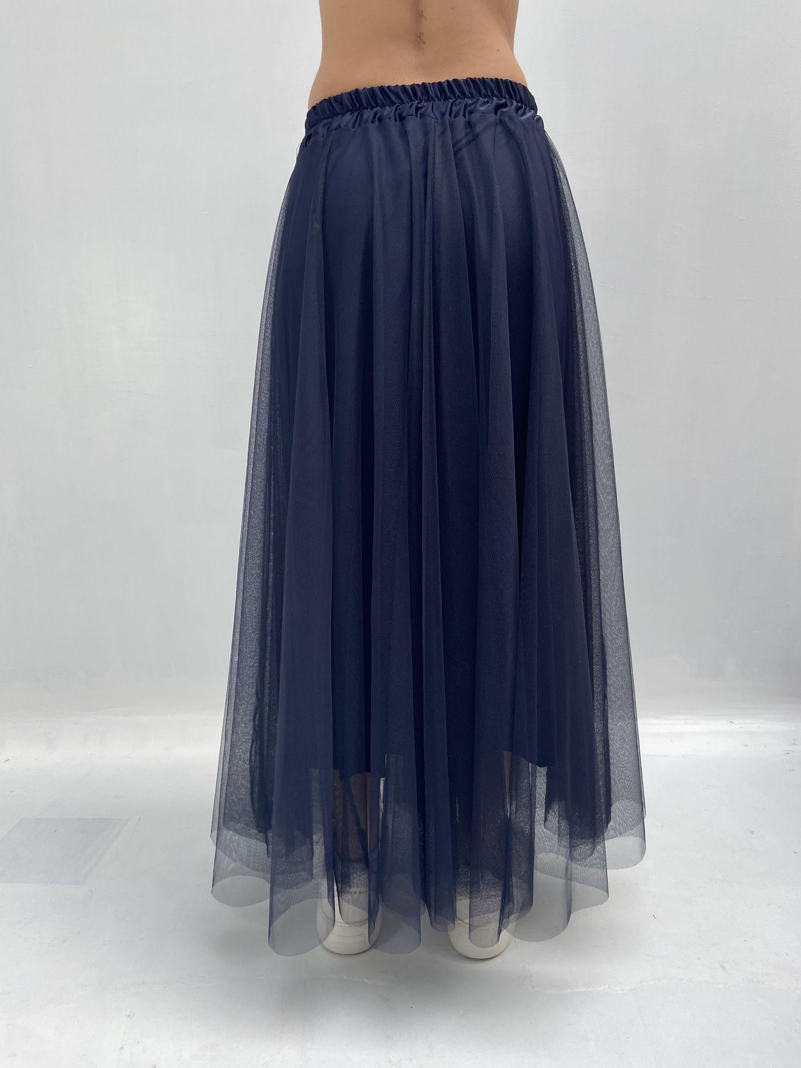 Gonna lunga in tulle MK04.015 BLUNOTTE OFELIA 