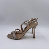 Sandalo alto con strass - Ofelia 2599 ORO OFELIA 