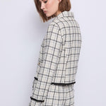 Giacca con motivo check 521BD35022 525015-01 GAUDI' 