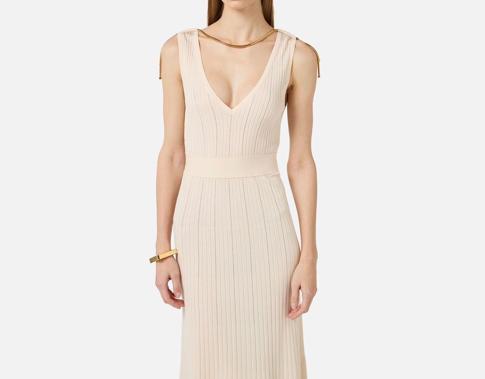 Abito in maglia à jour - Elisabetta Franchi AM18S61E2 193 ELISABETTA FRANCHI 