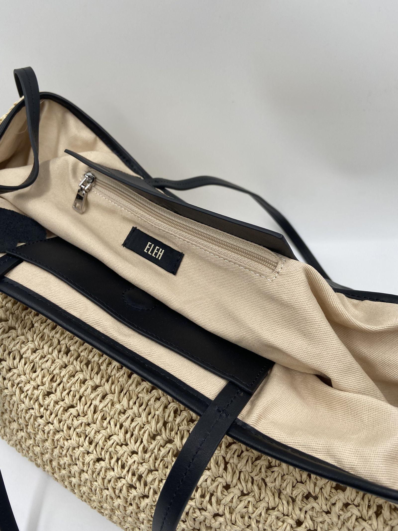 Borsa Eleh in rafia EBSS25007 BEIGE ELEH 