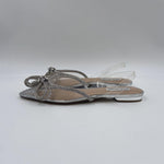 Sandalo Justi Clear in pvc con fiocco - Steve Madden SMSJUSTI-CLE BIANCO STEVE MADDEN 