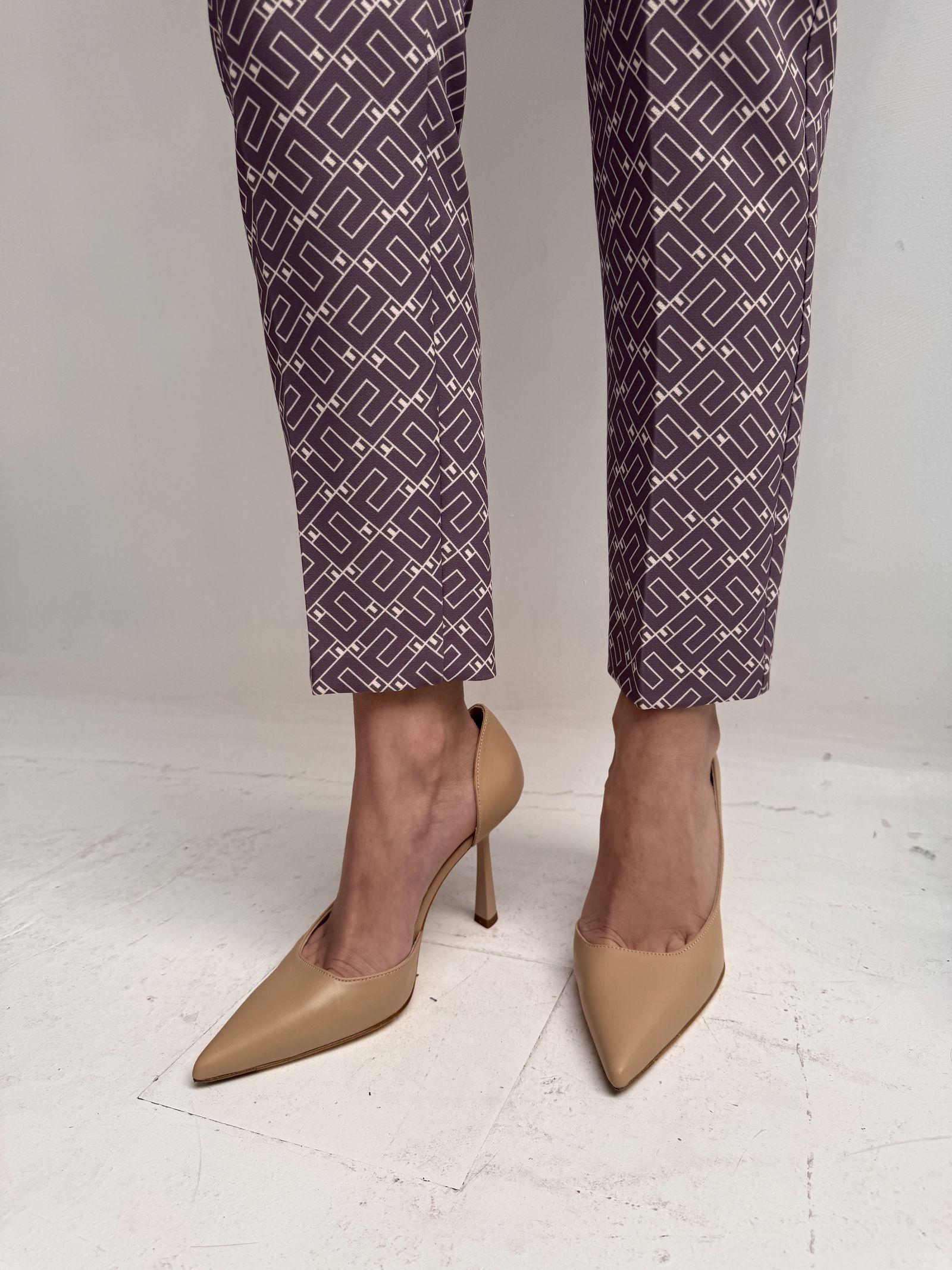 Pantalone logato - Elisabetta Franchi PA00636E2 BJ7 ELISABETTA FRANCHI 