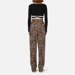 Maglia cropped con bande logo MK55S46E2 685 ELISABETTA FRANCHI 