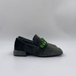 Mocassino in velluto - Jeannot PJ602D VERDE JEANNOT 