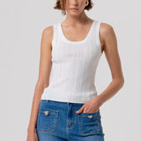 Top con strass FR26ST4005K524R9 108 FRACOMINA 