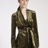 Giacca in velluto pannè IVIB37D3 05 CARLA G. 