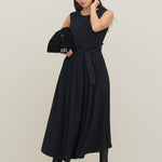 Abito midi con gonna a pieghe AGER07 D1 10 CARLA G. 