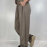 Pantalone gamba ampia - Eleh SS260185 GRIGIOFANGO ELEH 