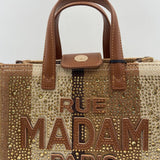 Borsa Casablanca Mini Riga - Rue Madam Paris CASABLANCAMINITOTE RIGAMARRONE RUE MADAM PARIS 