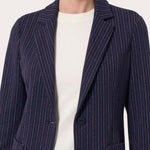 Giacca over destrutturata gessata DL69G9 FW24 489MF RAGNO 