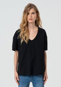 T-shirt over in jersey - Fracomina