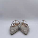 Scarpa bassa aperta con borchie