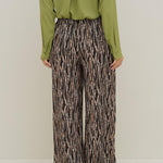 Pantalone in viscosa stampata PIOB35 D1 10 CARLA G. 