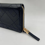 Portafoglio con zip e logo - Elisabetta Franchi PF88A52E2 110 ELISABETTA FRANCHI 