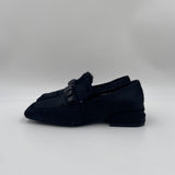 Mocassino in cavallino PJ602G NERO JEANNOT 