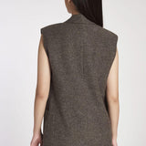 Gilet in tessuto resca LAER08D3 09 CARLA G. 