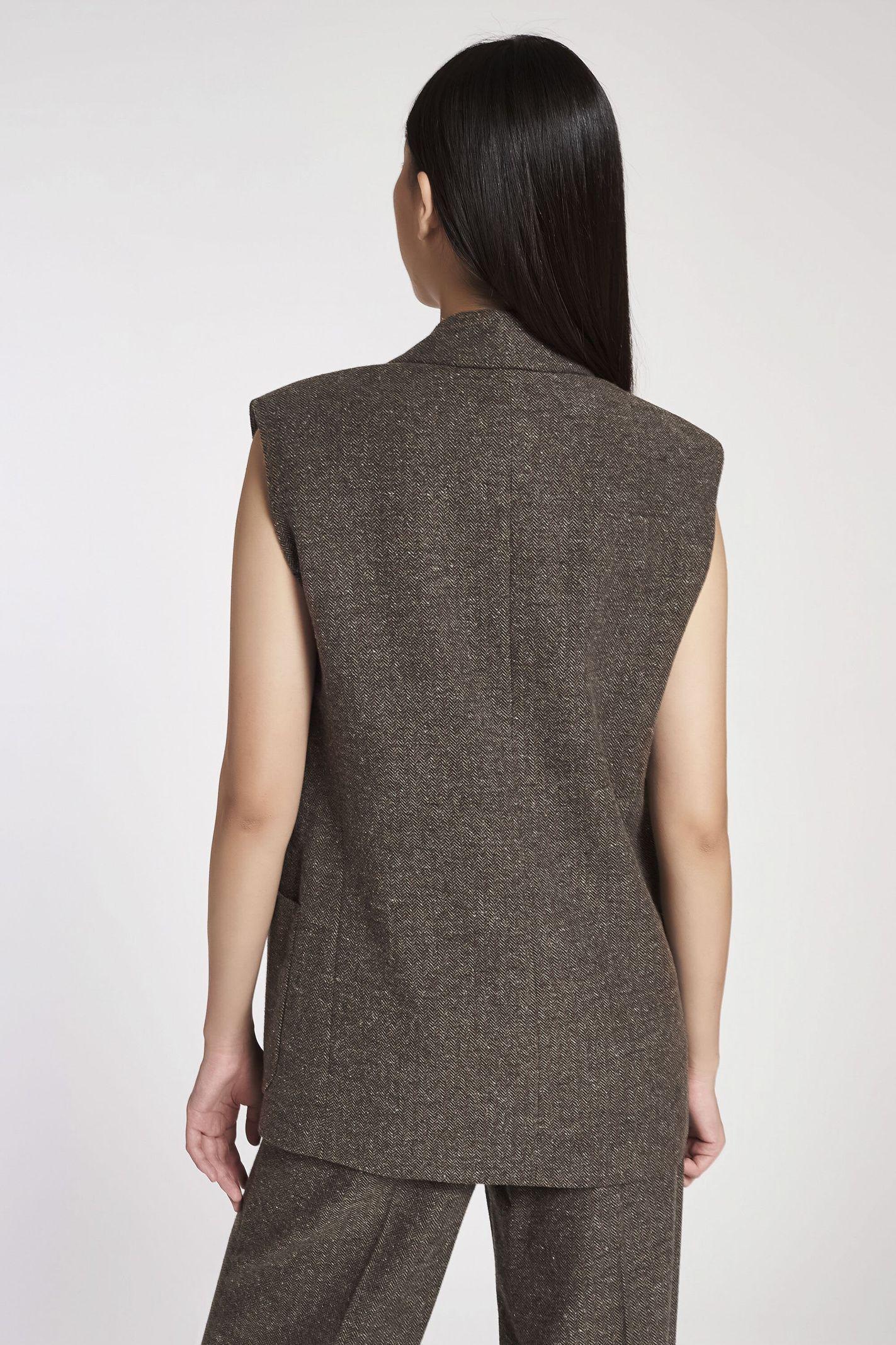 Gilet in tessuto resca LAER08D3 09 CARLA G. 