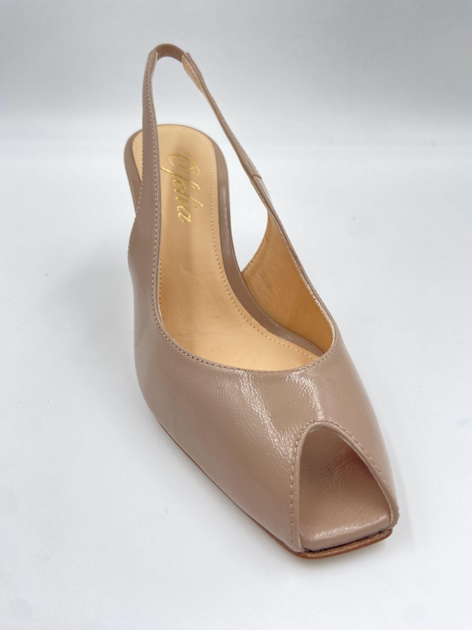 Slingback peep toe - Ofelia 3118 SABBIA OFELIA 