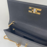 Baguette con tracolla e placca logo - Elisabetta Franchi BS32A51E2 110 ELISABETTA FRANCHI 