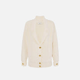 Cardigan in ciniglia bouclè MK44S57E2 DZ9 ELISABETTA FRANCHI 